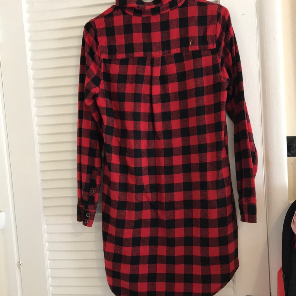 Flannel dress